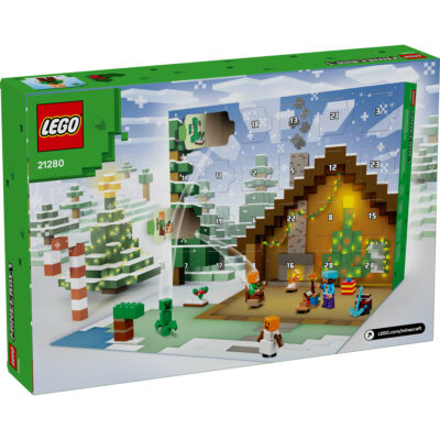 LEGO Minecraft - LEGO Minecraft Calendar de advent 2025 21280, 300 piese
