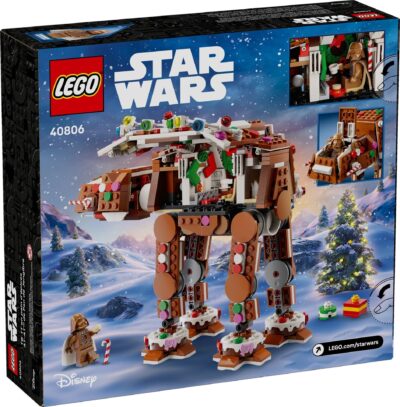 Lego Star Wars 40806 - Vehicul de luptă AT-AT cu aspect de turtă dulce