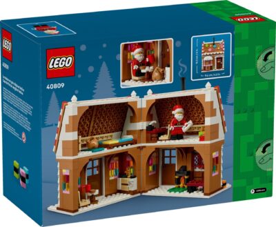 LEGO Seasonal 40809 - Casa festiva din turta dulce