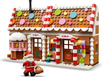 LEGO Seasonal 40809 - Casa festiva din turta dulce