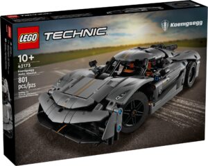 Lego Technic 42173 - Hipermasina Koenigsegg Jesko Absolut gri