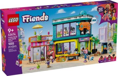 42674-1 Lego Friends 42674 - Magazin de benzi desenate şi jocuri