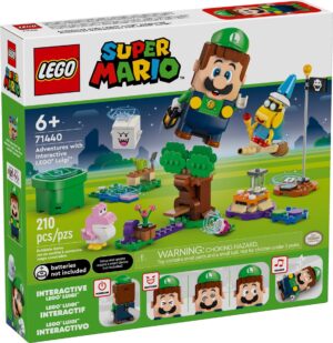 LEGO® Super Mario™ 71440 - Aventuri cu LEGO® Luigi™ interactiv
