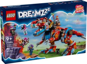 LEGO® DREAMZzz 71484 - Dinozaurul robot C-Rex al lui Cooper