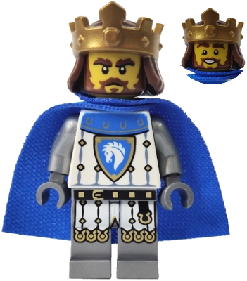 Lego Minifigures Castle cas592 - Horse Knight King
