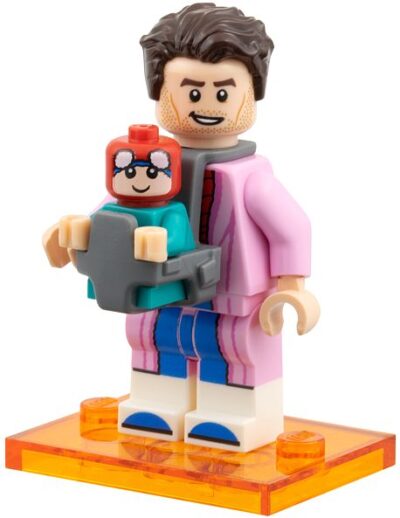 colspi-10 Lego Minifigures Spider-Man: Across the Spider-Verse 71050-10 - Peter B. Parker / Spider-Man & May 'Mayday' Parker