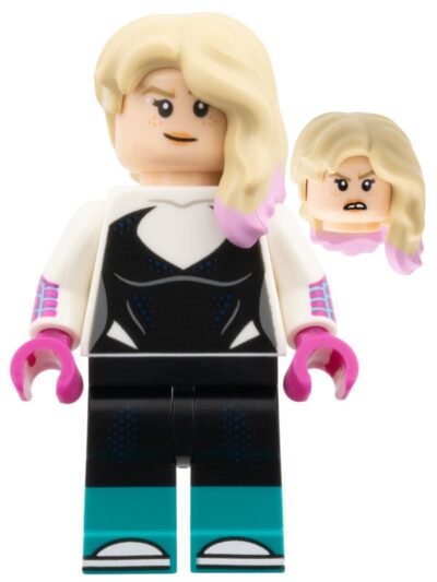 colspi04.original Lego Minifigures Spider-Man: Across the Spider-Verse 71050-4 - Gwen Stacy / Spider-Gwen