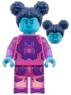 colspi09 Lego Minifigures Spider-Man: Across the Spider-Verse 71050-9 - Margo Kess / Spider-Byte