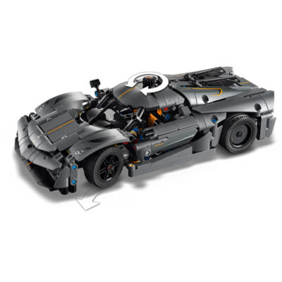 Lego Technic 42173 - Hipermasina Koenigsegg Jesko Absolut gri