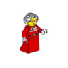 Lego Minifigures City hol376 - Sotia lui Mos Craciun