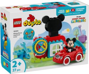 LEGO® DUPLO Disney 10454 - Clubul si masina lui Mickey Mouse