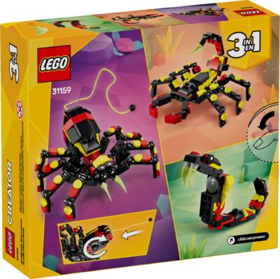 Lego Creator 31159 - Animale salbatice: Paianjen surprinzator