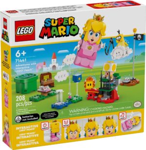 71441_box1_v39 LEGO® Super Mario™ 71441 - Aventuri cu LEGO® Peach™ interactiva