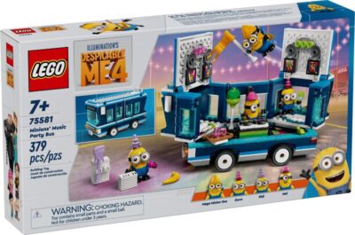 LEGO® Minions Despicable Me 75581 - Autobuzul de petrecere al minionilor