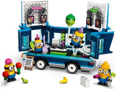 LEGO® Minions Despicable Me 75581 - Autobuzul de petrecere al minionilor