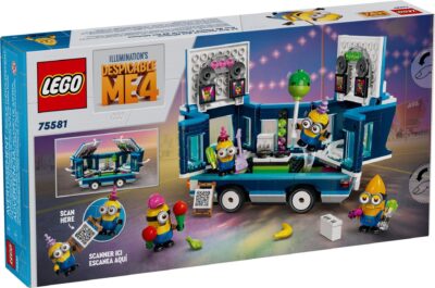 LEGO® Minions Despicable Me 75581 - Autobuzul de petrecere al minionilor