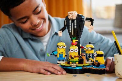Lego Minions 75582 - Gru si minionii din caramizi