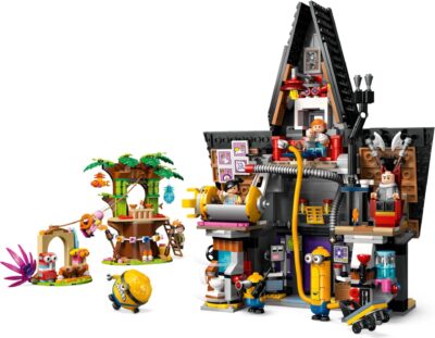 LEGO® Minions Despicable Me 75583 - Resedinta de familie a lui Gru si a minionilor