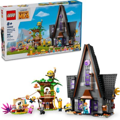 LEGO® Minions Despicable Me 75583 - Resedinta de familie a lui Gru si a minionilor