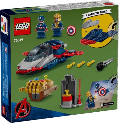 LEGO® Marvel 76319 - Capitanul America vs Thanos