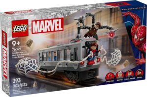 76321-1 LEGO® Marvel 76321 - Lupta de pe acoperisul trenului dintre Omul-Paianjen si Doc Ock