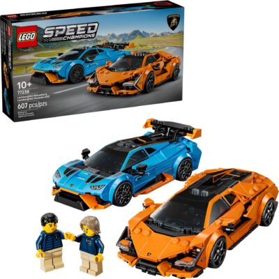 LEGO® Speed Champions 77238 - Lamborghini Revuelto si Huracán STO