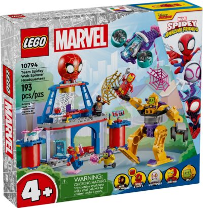 LEGO® Marvel 10794 - Cartierul general al echipei lui Spidey