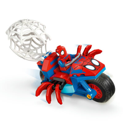 11206-lego-super-heroes-4 LEGO Marvel Super Heroes - Spidey pe motocicletă vs Rhino 11206, 61 piese