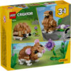 LEGO Creator - Hamster adorabil cu o floare 31376, 166 piese