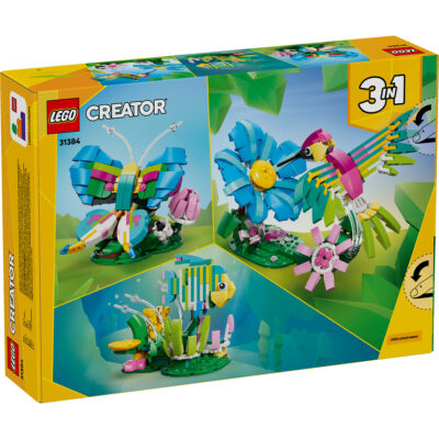 31384-lego-creator-2 LEGO Creator - Animale sălbatice: Colibri colorat 31384, 312 piese