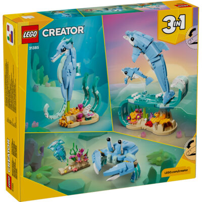 LEGO Creator - Animale marine: Delfini superbi 31385, 542 piese