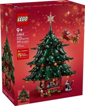 Lego Seasonal 41843 - Pom de Crăciun decorativ de construit în familie