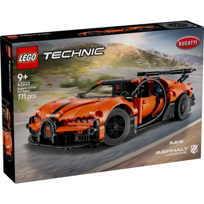 LEGO Technic - Hipermașina Bugatti Chiron Pur Sport 42222, 771 piese