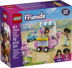 LEGO® Friends 42643 - Taraba cu vata de zahar si scuter