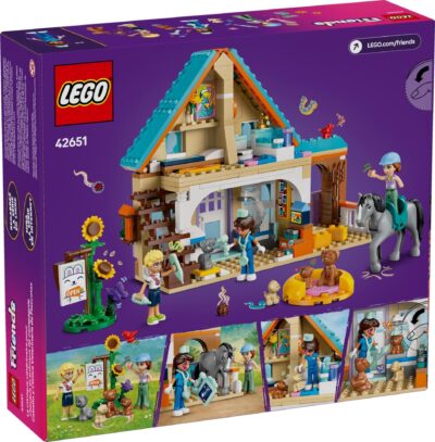 LEGO® Friends 42651 - Clinica veterinara pentru cai si animale de companie