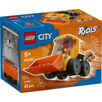 LEGO City - Vehicule – Încărcător de construcții 60483, 61 piese