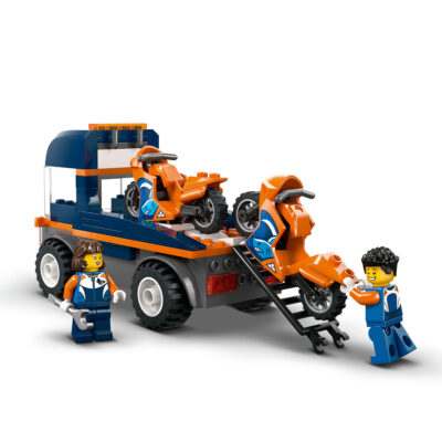 60491-lego-city-4 LEGO City - Transportor de motociclete 60491, 88 piese