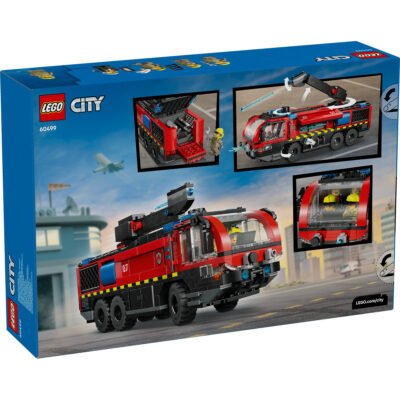 LEGO City - Autospecială de pompieri la aeroport 60499, 691 piese