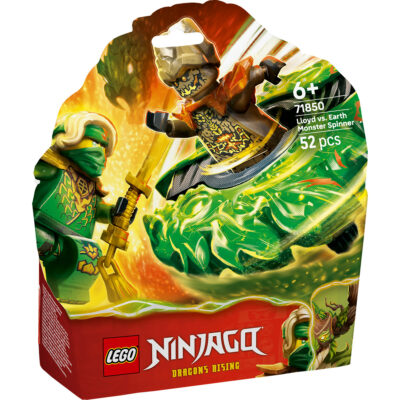 LEGO Ninjago - Lloyd vs Spinnerul monstru de pământ 71850, 52 piese