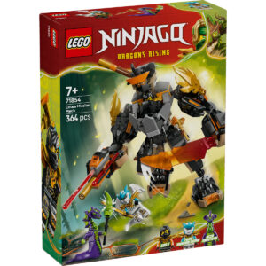 LEGO Ninjago - Robotul de misiune al lui Cole și dragonul Zane 71854, 364 piese