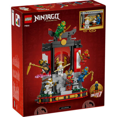 LEGO Ninjago - Model pentru etalare cu personaje ninja la a 15-a aniversare 71866, 447 piese
