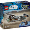 LEGO Star Wars - Motocicleta rapidă a lui Mandalorian și Grogu 75436, 58 piese