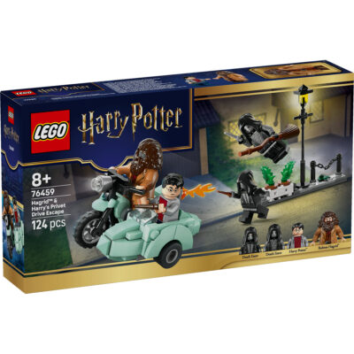 76459-lego-harry-potter-1 LEGO Harry Potter - Hagrid™ și Harry în fugă de pe Aleea Boschetelor 76459, 124 piese