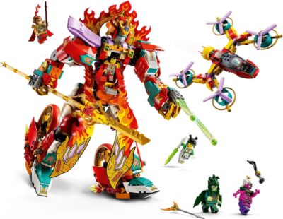 Lego Monkie Kid 80057 - Nezha's Ring of Fire Mech