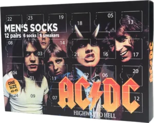 Calendar de Advent 0133681 – Sosete barbati AC/DC