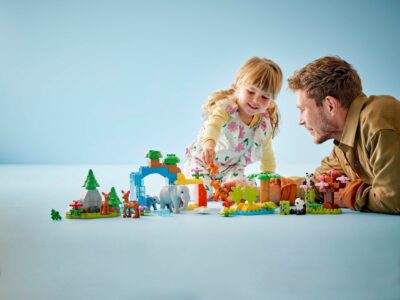 LEGO® DUPLO 10446 - Familii de animale salbatice (3 in 1)