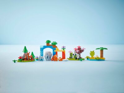 LEGO® DUPLO 10446 - Familii de animale salbatice (3 in 1)