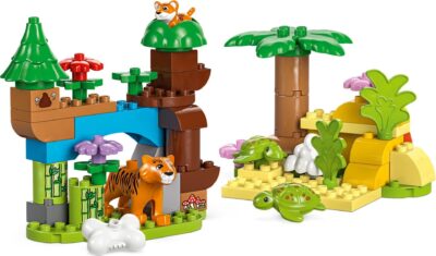 LEGO® DUPLO 10446 - Familii de animale salbatice (3 in 1)
