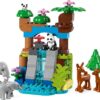 LEGO® DUPLO 10446 - Familii de animale salbatice (3 in 1)