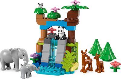 LEGO® DUPLO 10446 - Familii de animale salbatice (3 in 1)